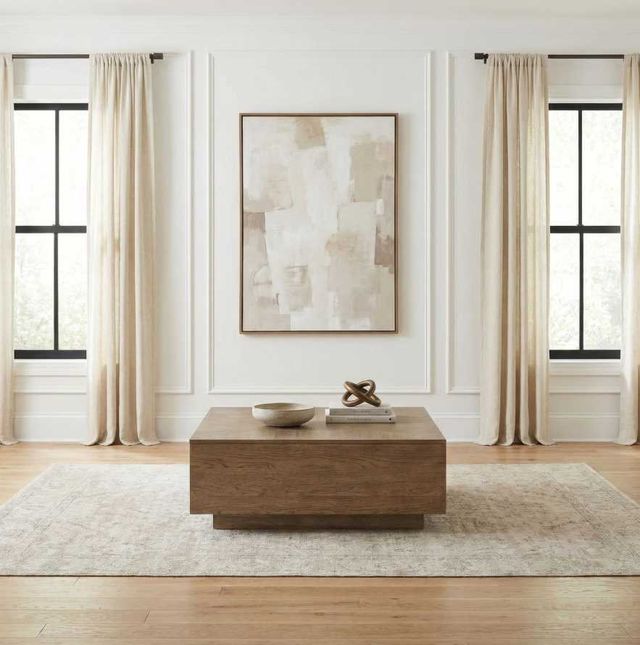 Liberty Furniture Artisan Home Sienna Stone Square Cocktail Table-1