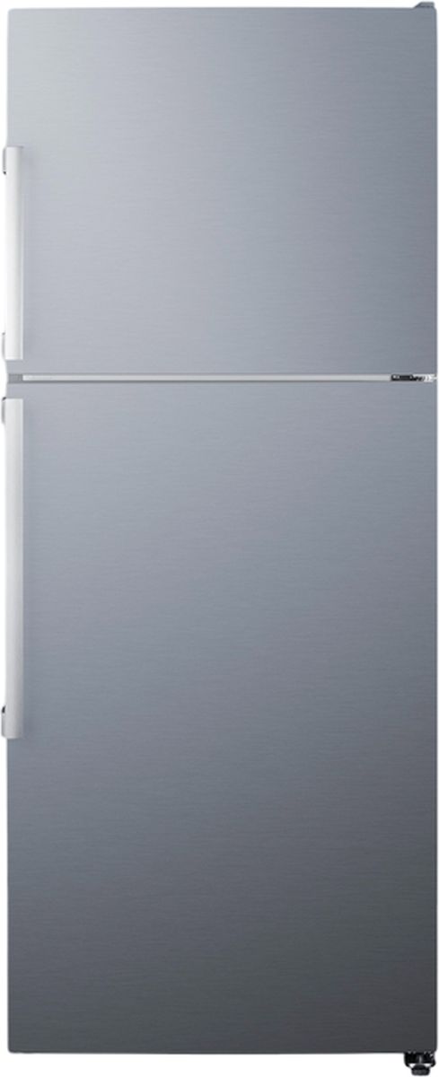 Summit® 28" 13.6 Cu. Ft. Stainless Steel Freestanding Top Freezer Refrigerator-0
