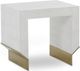 Century® Grand Tour Furniture Fractal Gold/White Bench-0