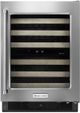 KitchenAid® 24" Stainless Steel Wine Cooler-0