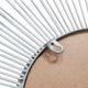 Olliix by Madison Park Fiore Silver Large Sunburst Mirror-2