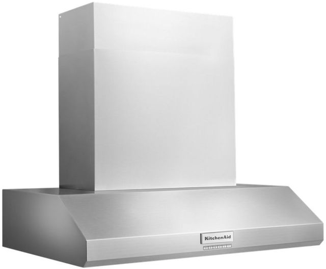 KitchenAid® 36" Stainless Steel Wall Hood-3