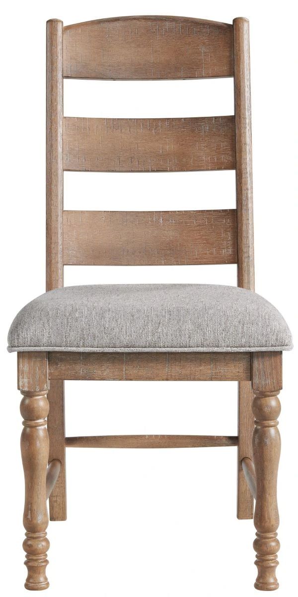 Intercon Highland Gray/Rustic Sandwash Dining Chair-2