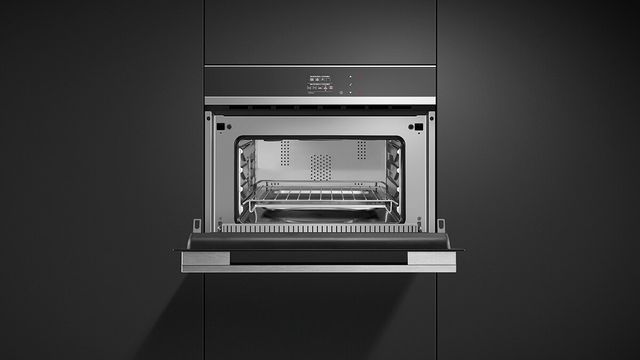 Fisher & Paykel Series 9 24" Stainless Steel Electric Convection Speed Oven-3