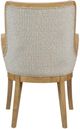 Bernards Tapestry Beige/Honeycomb Upholstered Dining Arm Chair-3