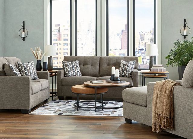 Signature Design by Ashley® Mahoney Chocolate Sofa-4