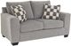 Benchcraft® Loreo Flint Loveseat-0