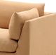 Dovetail Furniture Otis 2-Piece Yellow Left-Arm Facing Sofa Sectional and Chaise-3