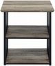 ACME Furniture Zudora Antique Oak/Black Nightstand-1