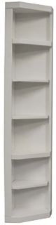 Parker House® Catalina Cottage White Outside Corner Bookcase-0