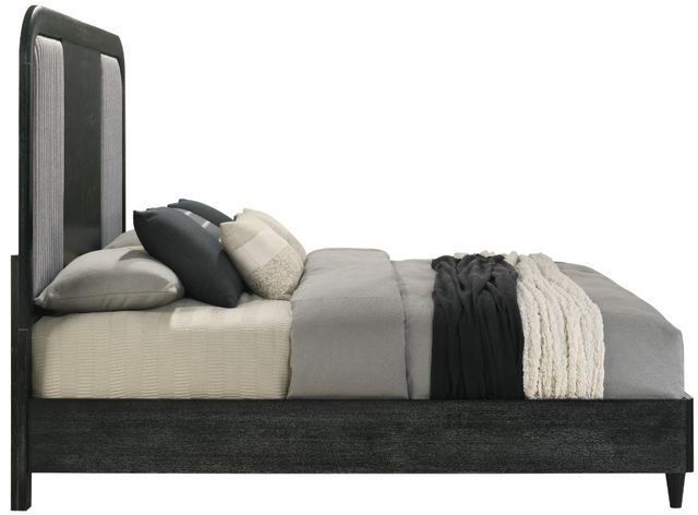 New Classic® Home Furnishings Skyline Onyx Queen Panel Bed-3