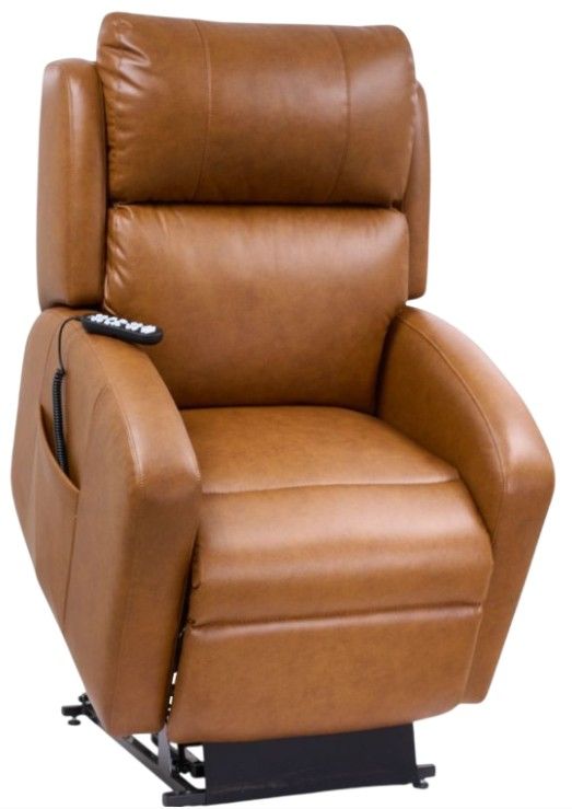 UltraComfort™ Aiden Sparrow Medium Power Lift Recliner with Nirvana Heat and Air Massage-1