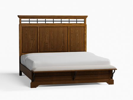 Caramel King Bed