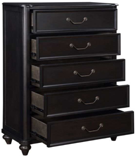 Homelegance® Herman Charcoal Brown Chest-3