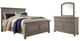 Signature Design by Ashley® Lettner 3-Piece Light Gray California King Panel Bed Set-0