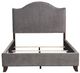 Mazin Furniture Carlow Gray Queen Bed-2