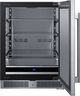Summit® 24" 3.1 Cu. Ft. Stainless Steel Built-In or Freestanding Under The Counter Refrigerator-2