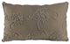 A & B Home Jacek Gray 16"x25" Embroidered Pillow-0