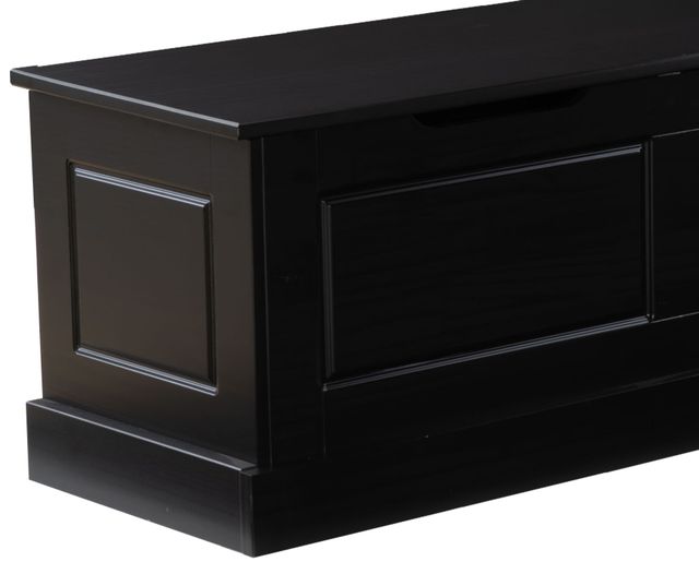 Linon Norah 2-Piece Black Nook Dining Set-2