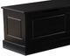Linon Norah 2-Piece Black Nook Dining Set-2