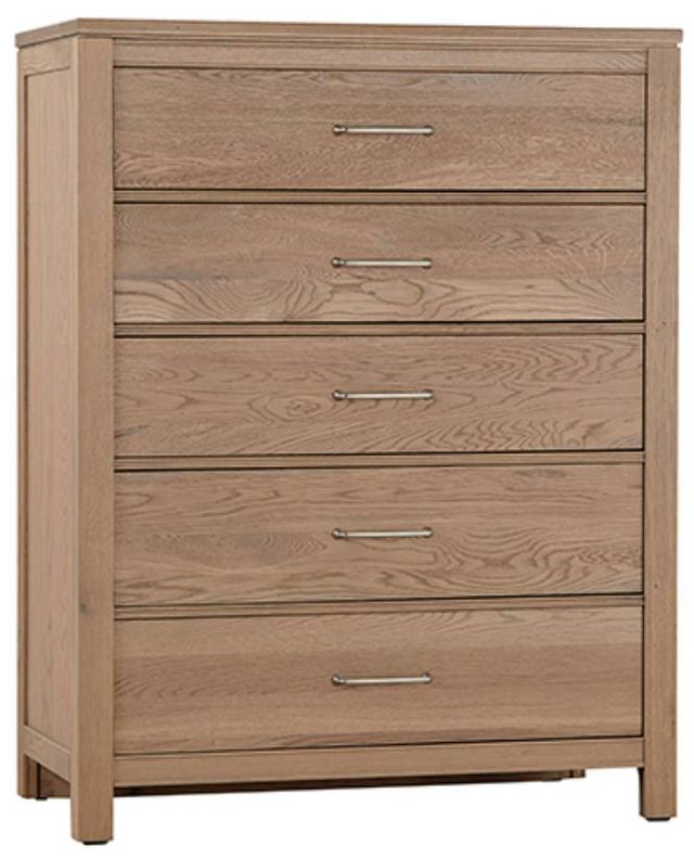 Vaughan-Bassett Tide & Timber Clear Oak 5-Drawer Chest-0