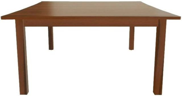 Mavin Customizable 60" x 60" Concave Extendable Dining Table with 18" Leaf-2