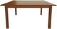 Mavin Customizable 60" x 60" Concave Extendable Dining Table with 18" Leaf-2