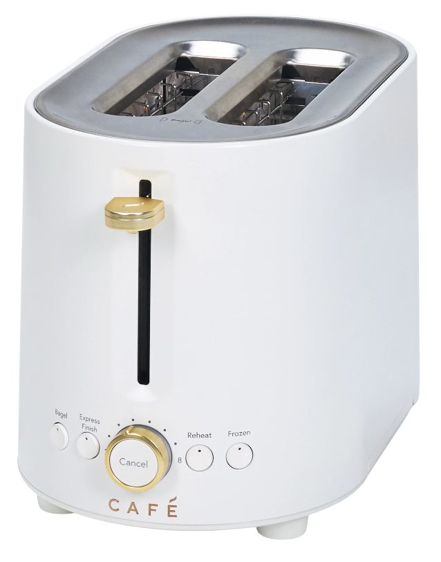CAFÉ™ 2 Slice Matte White Express Finish Toaster-1