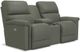 La-Z-Boy® Oscar Gray Power Reclining Loveseat-1