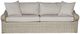 Century® Customizable Carrier and Company Sophie Outdoor Fabric/Wicker Sofa-0