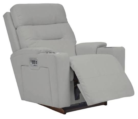 La-Z-Boy® Neo Dove Power Rocking Recliner with Headrest and Lumbar-4