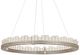 Currey & Company Pleiades Clear/Silver Medium Chandelier-1