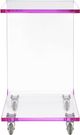 Elements International Iris Pink Snack Table-1