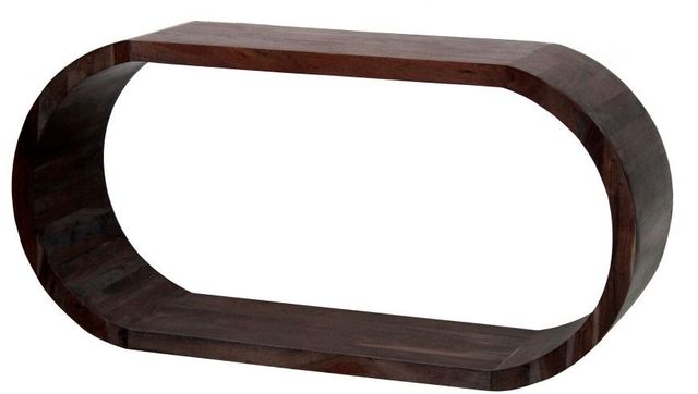Porter International Designs Ellipse Brown Console Table-2