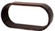 Porter International Designs Ellipse Brown Console Table-2