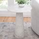 Steve Silver Co. Joni Talita White End Table-4