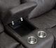 Franklin™ Brixton Holster Steel Manual Reclining Console Loveseat-4