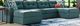 Drew & Jonathan Home ModularOne New Horizon 4-Piece Teal Modular Chaise Sectional-0