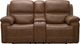 BarcaLounger® Sedrick Spence Caramel Power Reclining Loveseat with Console-2