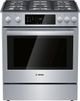 Bosch 800 Series 30" Stainless Steel Slide In Gas Range-0