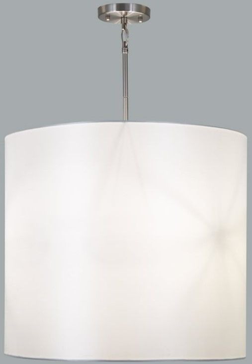 YHD Lyell Forks Pristine White/Satin Steel 5-Light Pendant Lighting-2