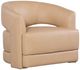 Hooker® Furniture CC Keys Verona Biscotti Swivel Chair-0