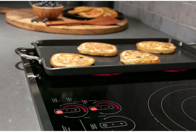GE Profile™ 30" Black Built-In Electric Cooktop-7