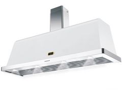 Lofra® Dolcevita 60" White Wall Mounted Range Hood 