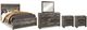 Signature Design by Ashley® Wynnlow 5-Piece Gray King Panel Bed Set-0
