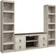 Signature Design by Ashley® Willowton 3-Piece Whitewash Entertainment Center-0
