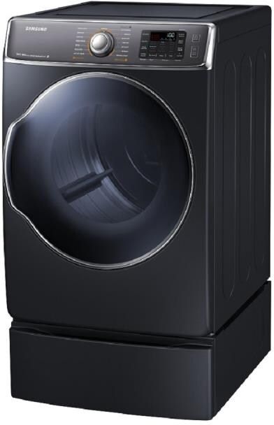 Samsung 9100 Series 9.5 Cu. Ft. Onyx Front Load Electric Dryer-3