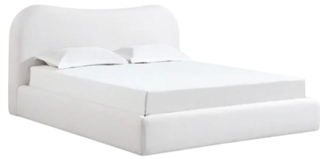 Modus Furniture Elena Vanilla Full Upholstered Panel Bed-0