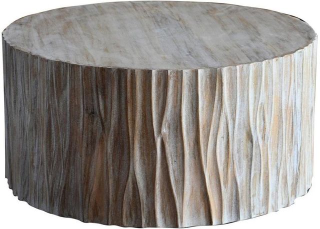 Jaipur Furniture Tasi Whitewash Coffee Table-0