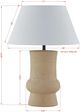 Forty West Timber Brown Table Lamp-1
